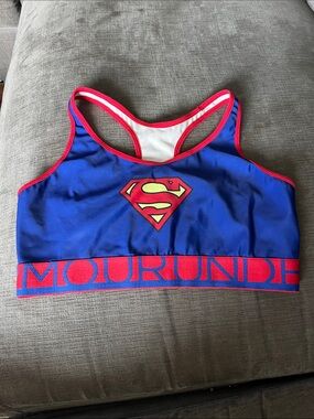 Under Armour Superman Racerback Sports Bra